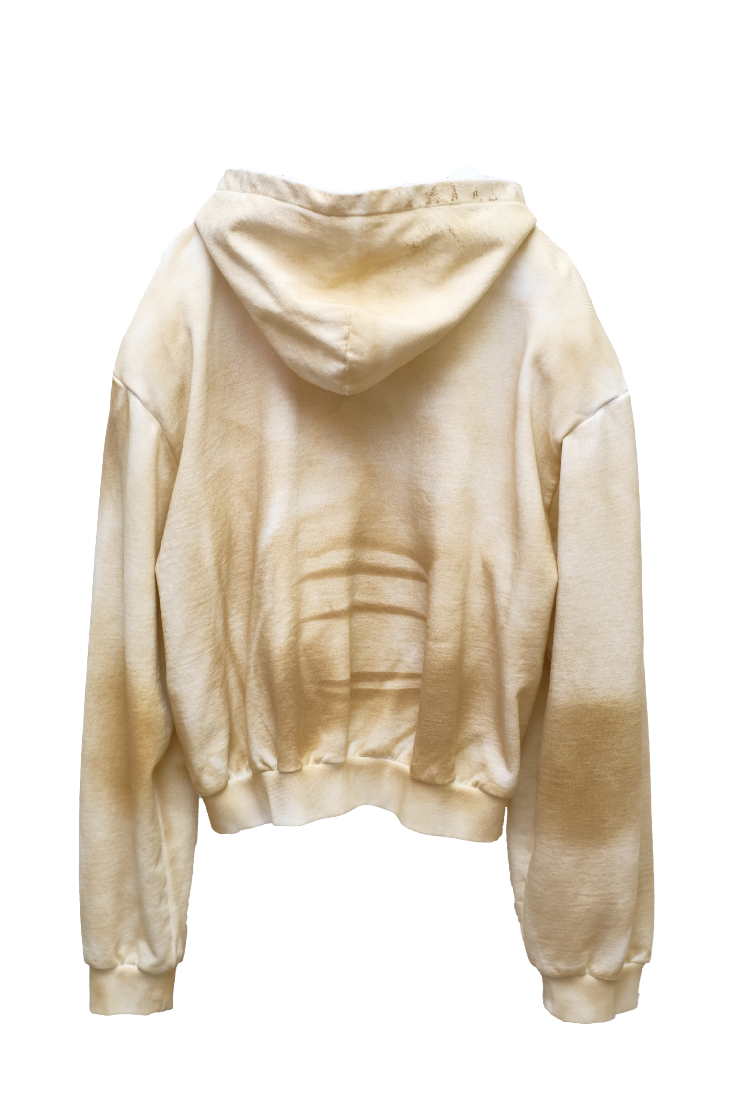 washed zip-up hoodie