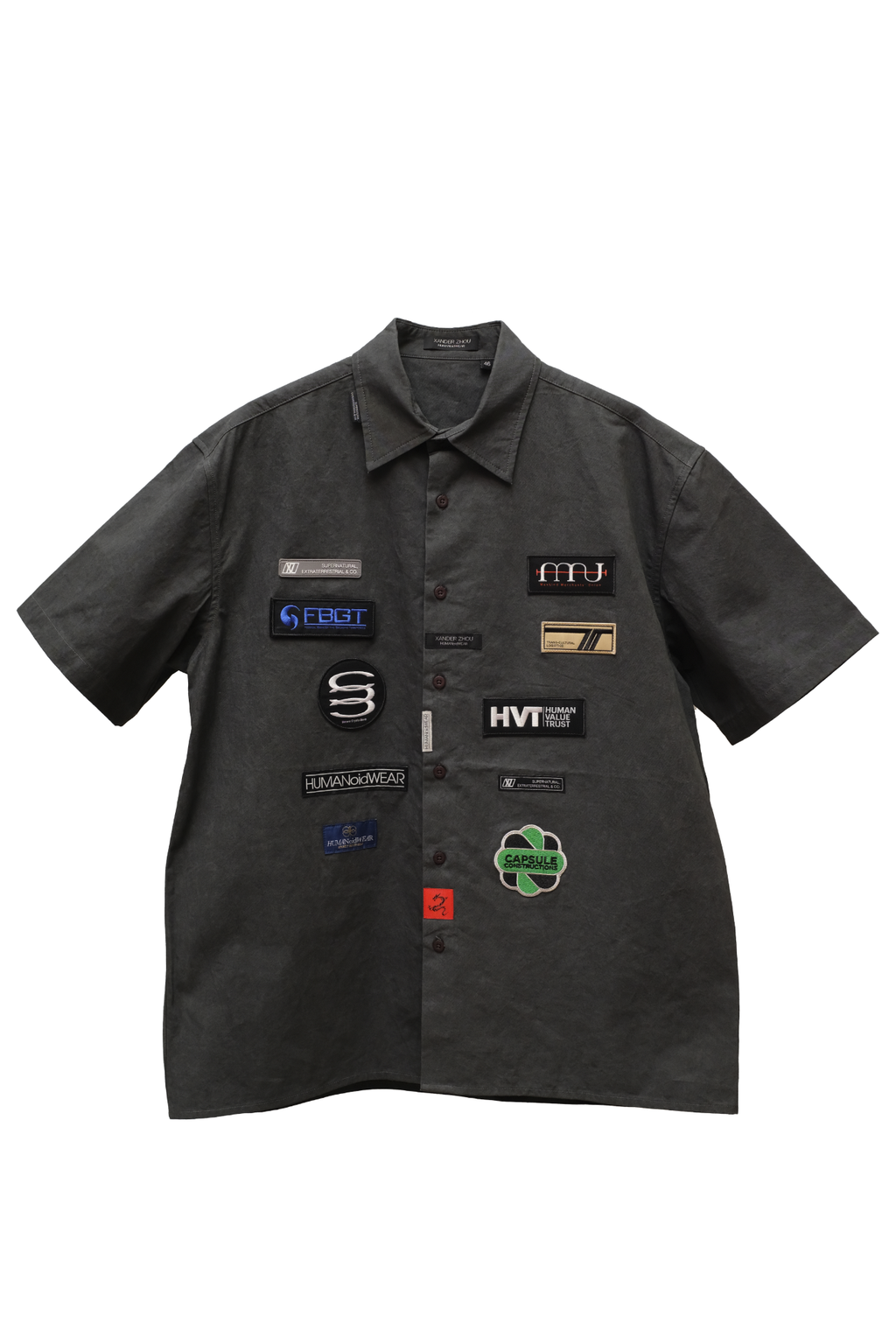 Badge Short-sleeve Shirt