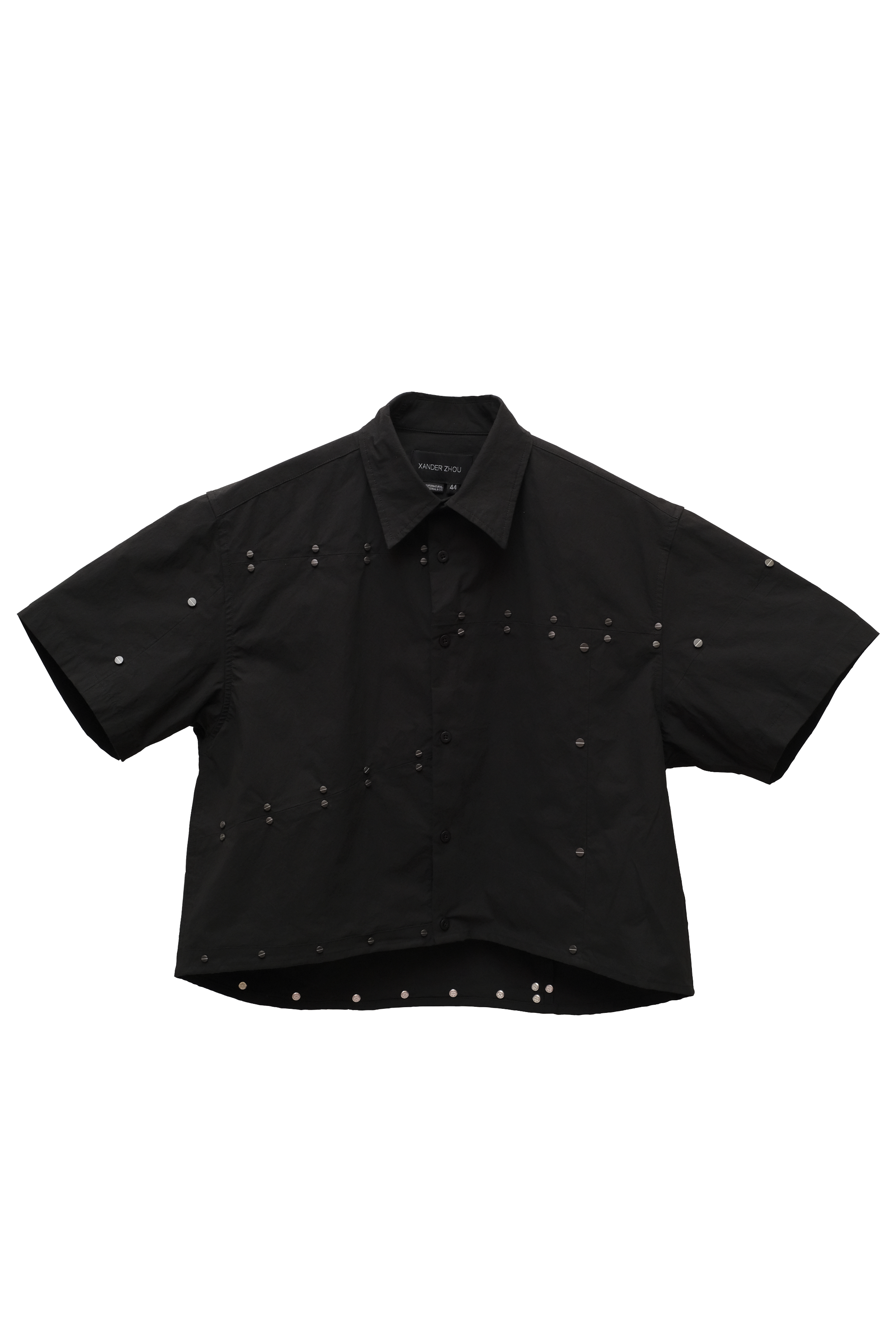 xander zhou Badge Short-sleeve Shirt 【公式通販】 xander zhou Badge Short-sleeve Shirt 【公式通販】
